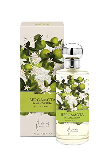 PARFUMS SAPHIR Agua fresca Bergamota y Mandarina - 175 ml