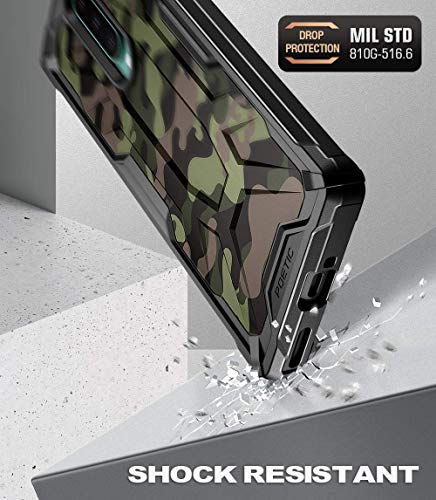 Pasa el ratón por encima de la imagen para ampliarla Poetic OnePlus 8 Funda [Affinity Series]-[Agarre Parachoques TPU] [Protección Esquina] Funda Protectora Hibrida para OnePlus 8, Camo