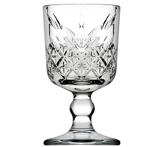 Pasabahce 469525 Timeless - Juego de 6 copas de licor de cristal, transparente, 6 cl