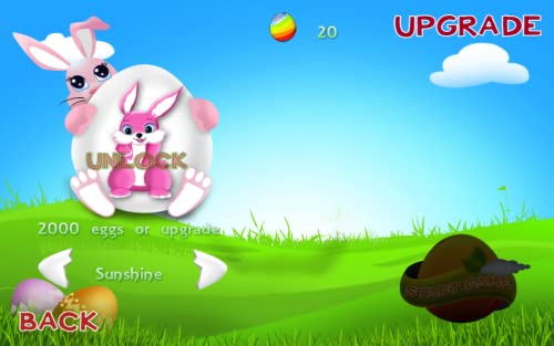 Pascua bunny hop: la búsqueda del tesoro de huevos de conejo saltando - edición gratuita