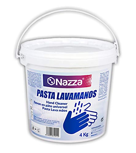 Pasta Lavamanos Industrial Nazza | Neutra con Aroma a Lavanda | Piel sin Irritaciones | 4 kg.