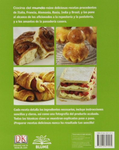 Pastas, hojaldres, brioches y otras masas (Cocina del mundo)