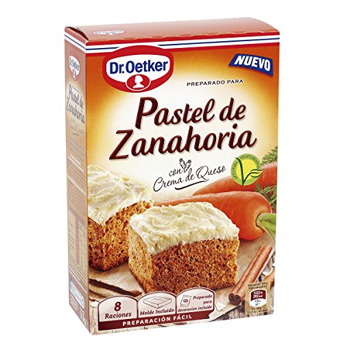 Pastel de zanahoria Dr. Oetker