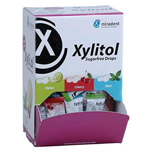 Pastillas de xilitol - 100 Piezas. Sin azúcar, sin aspartamo, sin sorbitol, sin gluten, sin OGM, sin lactosa, sin fructosa, VEGAN