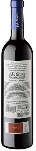 Pata Negra Crianza - Vino Tinto D.O Ribera del Duero, Pack de 3 Botellas x 750 ml