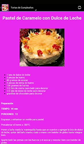 Pateles Recetas y Postres