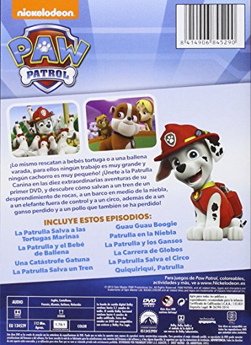 PAW PATROL 01: LA PATRULLA CANINA [DVD]