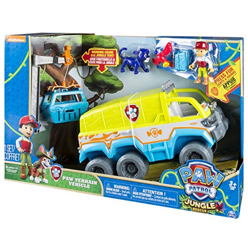 Paw Patrol Paw Terrain Vehicle vehículo de Juguete - Vehículos de Juguete, 3 año(s), Niño, Interior, China, Batería