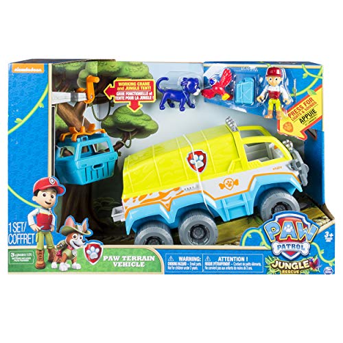 Paw Patrol Paw Terrain Vehicle vehículo de Juguete - Vehículos de Juguete, 3 año(s), Niño, Interior, China, Batería