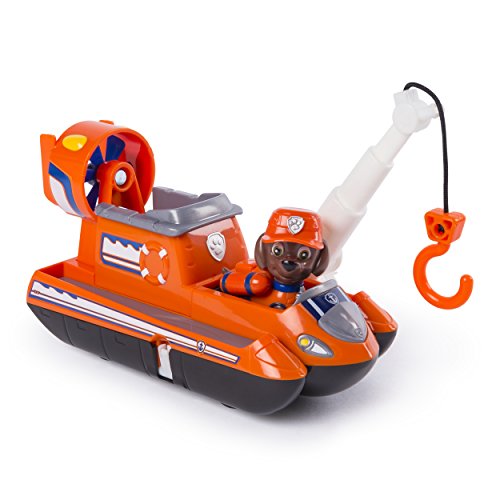 Paw Patrol Ultimate Rescue Themed Vehicle Zuma vehículo de Juguete - Vehículos de Juguete (Naranja, Barco, 3 año(s), Niño, 1 Pieza(s))