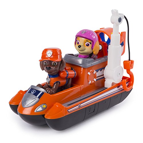 Paw Patrol Ultimate Rescue Themed Vehicle Zuma vehículo de Juguete - Vehículos de Juguete (Naranja, Barco, 3 año(s), Niño, 1 Pieza(s))