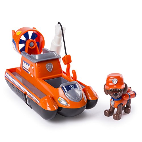 Paw Patrol Ultimate Rescue Themed Vehicle Zuma vehículo de Juguete - Vehículos de Juguete (Naranja, Barco, 3 año(s), Niño, 1 Pieza(s))