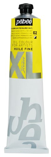 Pébéo 200002 Studio XL - Pintura al óleo (200 ml), Color Amarillo cadmio