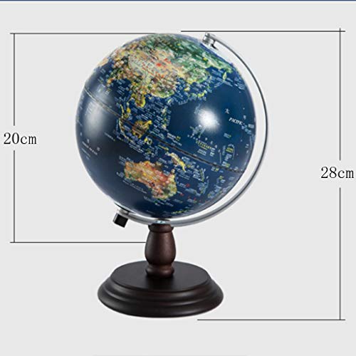 PEILIAN 20 cm satélite Satinado HD Globo artesanía decoración Juguetes educativos