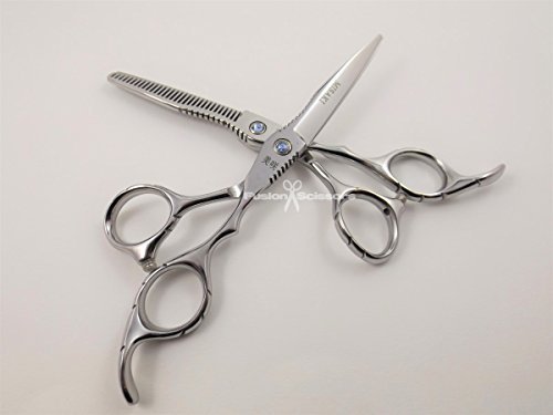 Pelo Tijeras Set Misaki 6.0 DE LA Pulgada con Cuchilla Hair Scissors Set Misaki 6.0 Inch with Cutting Comb and LUXERY Case