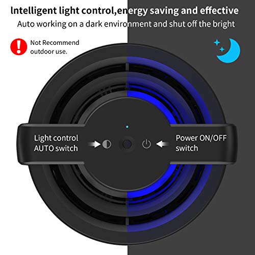 PENTAGGO UV LED Lámpara Antimosquitos de Tres Tiempos, USB Mata Mosquitos Electrico, Insectos Trampa , Eficaz contra Moscas, Niños Seguros, No Tóxicos, Sin Radiación