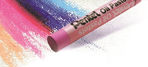 Pentel 100526 - Juego de ceras pastel al aceite (50 unidades), multicolor