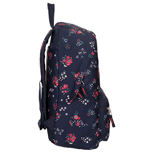 Pepe Jeans Daniela Mochila Escolar Adaptable, 42 cm, 20.83 Litros, Multicolor