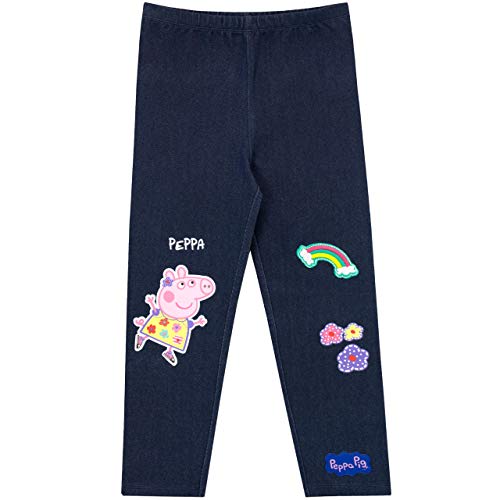 Peppa Pig - Conjunto de Top y Leggings para niñas - Peppa - Multicolor - 5-6 Años