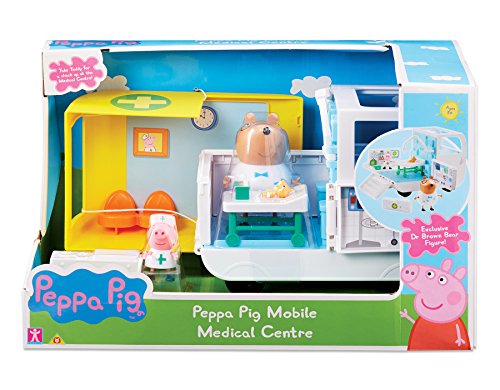 Peppa Pig - Playset Ambulancia y Centro médico Peppa Pig