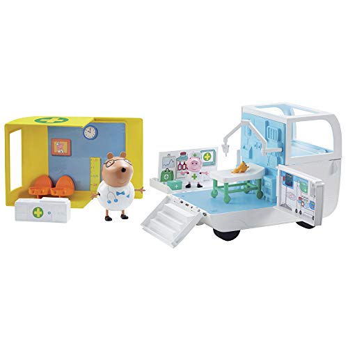 Peppa Pig - Playset Ambulancia y Centro médico Peppa Pig