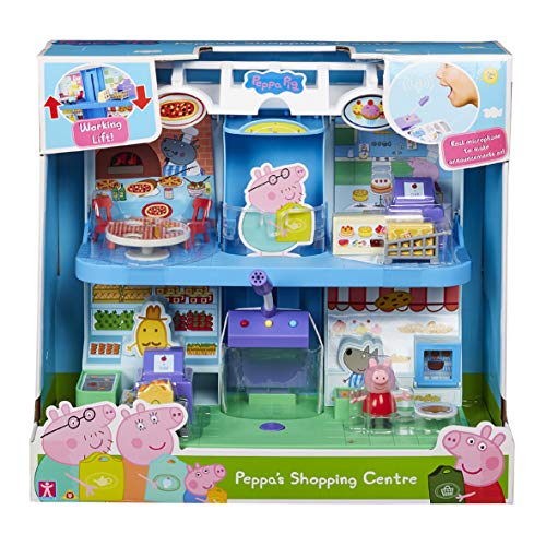 Peppa Pig - Playset Centro Comercial con figura