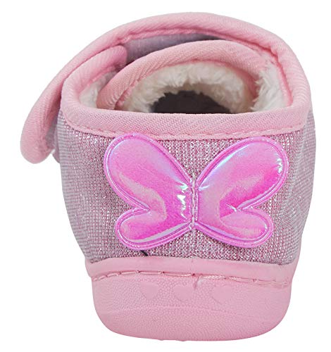 Peppa Pig - Zapatillas para niñas con purpurina rosa, color Rosa, talla 27 EU