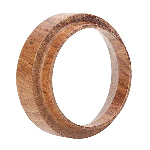 Perfilador de Anillo Dosificador de Café de Madera de 58 mm para Preparación de Tazón de Café en Polvo para Accesorio para Espresso Utensilio