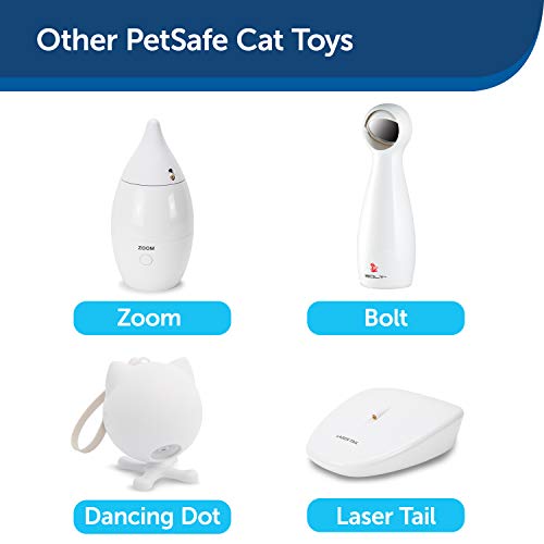 PetSafe Bola Dispensadora De Alimentos Slimcat Juego Interactivo para Gatos - Llénala con Alimento O Golosinas