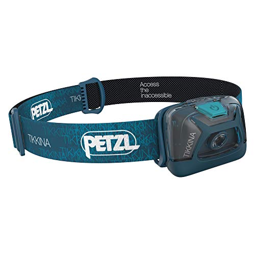 PETZL Tikkina Linterna Frontal, Unisex Adulto, Azul, Talla Única