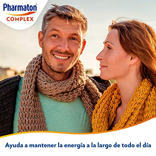 Pharmaton - Multivitamínico con ginseng, Complex 90 cápsulas, Ayuda a recuperar la energía