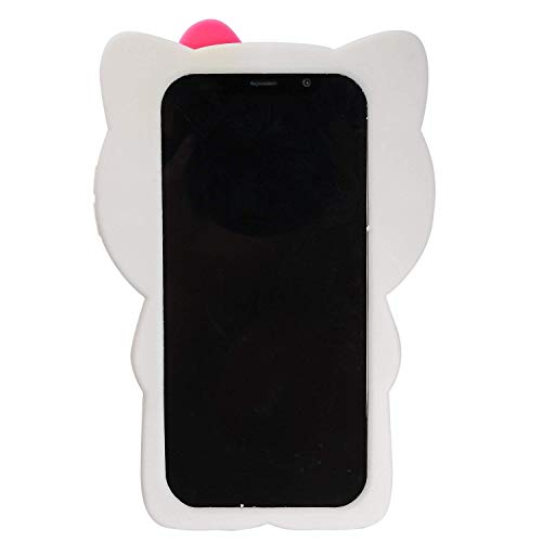 Phenix-Color - Carcasa de silicona para iPhone Xr 2018 de 6,1 pulgadas, diseño de Hello Kitty Love Bear