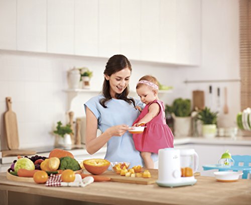 Philips Avent SCF862/02 - Robot de cocina para bebés 2 en 1, color blanco