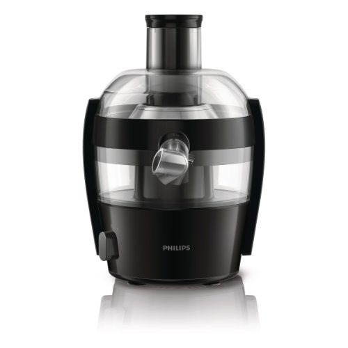 Philips Compact HR1832/00 - Licuadora, 500 W, Facil Limpieza con QuickClean, 1 Velocidadad, Color Negro