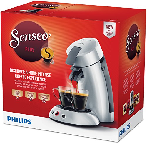 Philips hd6556/51 cafetera MONODOSIS de café Senseo Original 2.5 + Plata 0, 75 litro