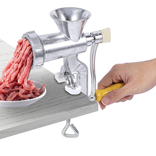 Picadora de Carne Manual Máquina de Picar Carne Salchicha para Carne y Vehículo