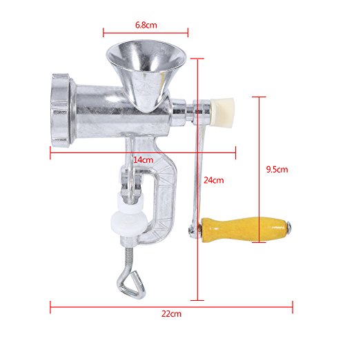 Picadora de Carne Manual Máquina de Picar Carne Salchicha para Carne y Vehículo