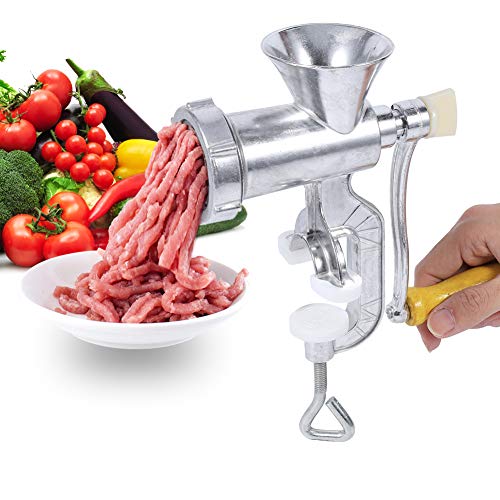 Picadora de Carne Manual Máquina de Picar Carne Salchicha para Carne y Vehículo