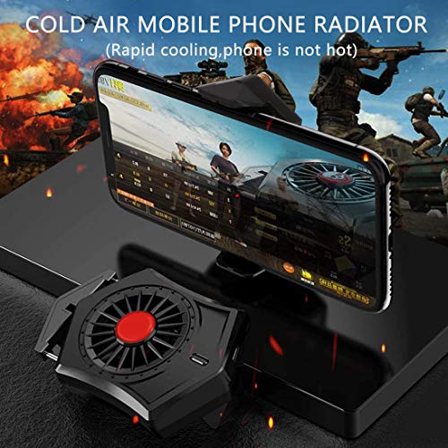 picK-me Cell Phone Cooler, Radiador de Teléfono Para Jugar Juegos, Mirar Videos, Compatible con iPhone / Android Universal Smartphone