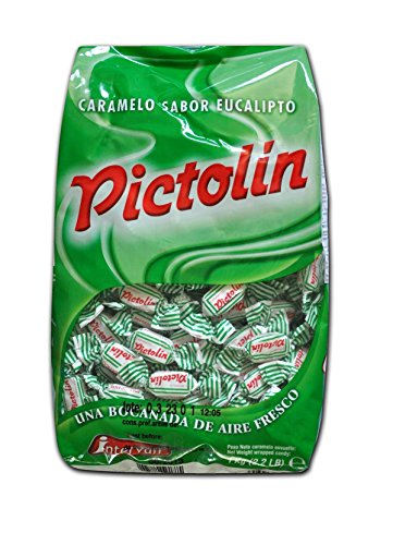 Pictolín Eucalipto, Caramelos con sabor de eucalipto, 1 kg