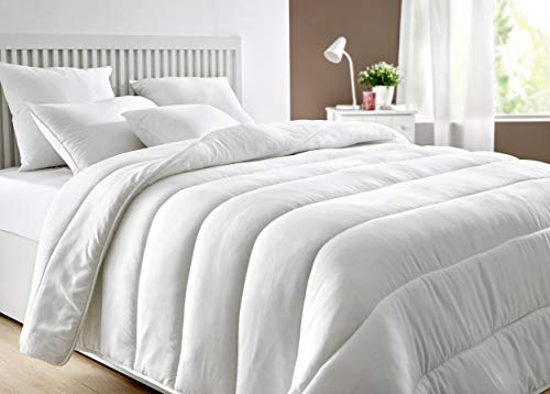 Pikolin Home - Edredón/Relleno nórdico hipoalergénico de fibra Aloe Vera, otoño-invierno, 300gr/m², 180x220cm-Cama 105 (Todas las medidas)