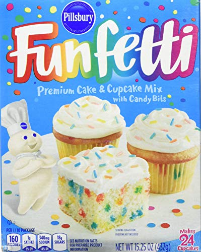 Pillsbury Funfetti Cake Mix, 15.25 oz