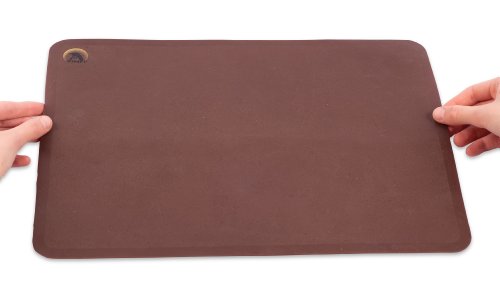 PINFI 81138 - Mantel de Silicona para Bandeja de Horno, 29 x 39 cm, Color marrón Chocolate