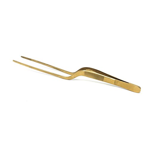 Pinza de emplatar Dorada 20 Cms