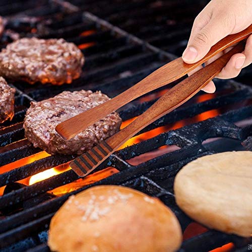 Pinzas de madera para barbacoa