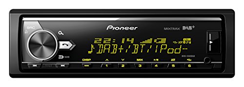 Pioneer MVH-X580DAB Dispositivo estéreo para vehículo con Am/FM, Negro