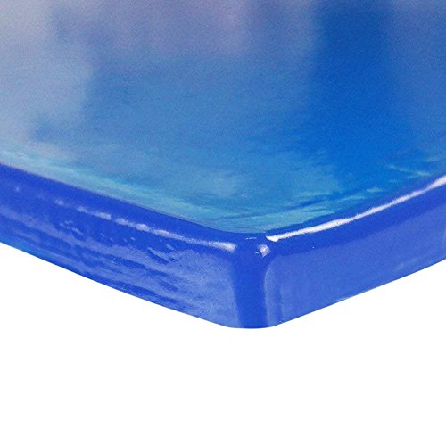 PJhao - Almohadilla de gel para asiento de motocicleta, absorción de impactos, reduce la fatiga, cómoda y suave, cojín de tela de enfriamiento, accesorios de color azul fresco (25 x 25 x 2 cm)