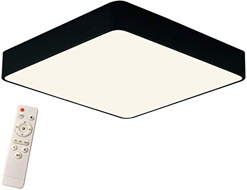 Plafón de luz regulable de 48 W, diseño artístico, lámpara Led de techo diámetro 500 x 60 mm, moderna y creativa para salón, dormitorio, cocina, pasillo o restaurante