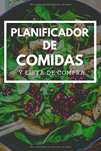 Planificador De comidas y Lista De Compra: 150 semana ( 3 años ) de planificación de menus y lista de compra