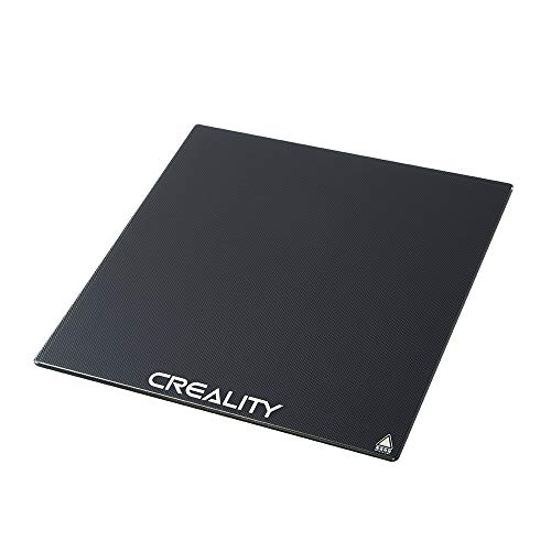 Plataforma de impresora 3D Creality Cama calefactada Superficie de construcción Placa de vidrio templado para impresora 3D Ender 3 / Ender 3 Pro 235x235x3 mm